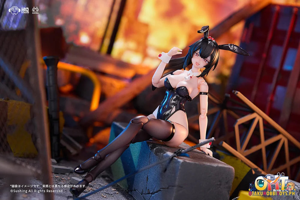 Sushing BUNNY RAPID ACTION SQUAD Attacker Runa 1/12 Articulated Figure Articulated Figure