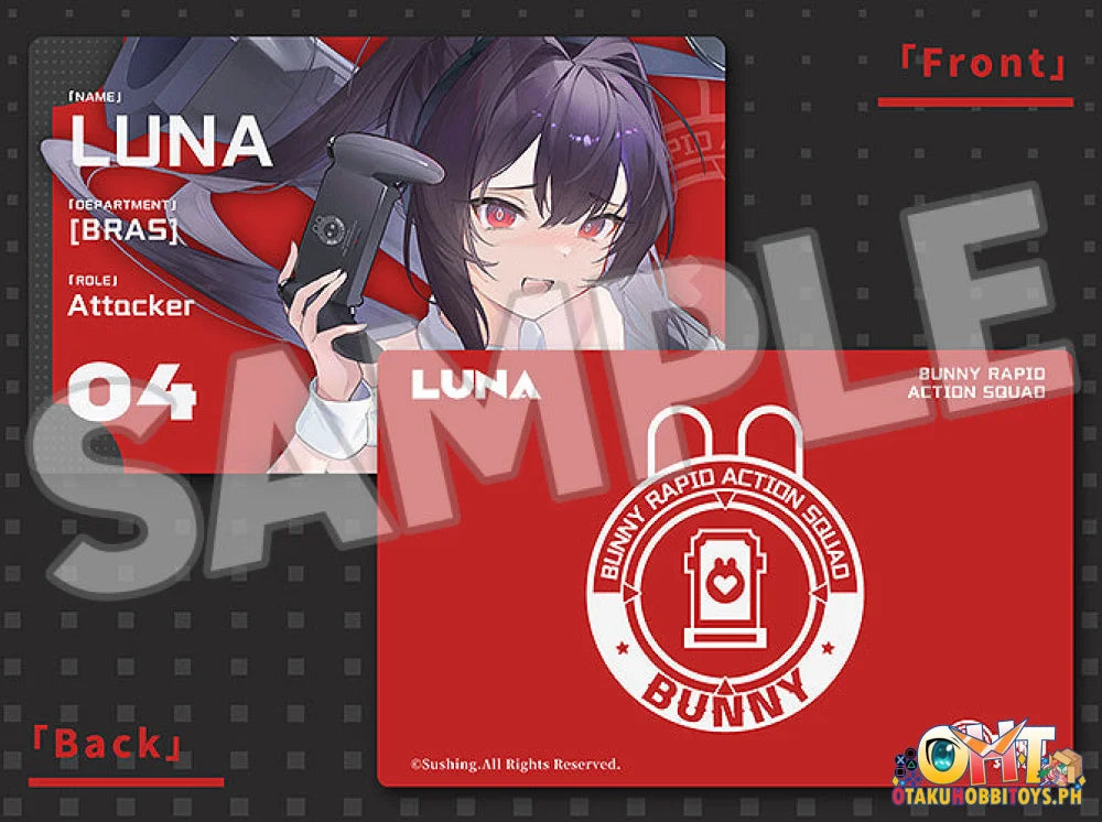 Sushing BUNNY RAPID ACTION SQUAD Attacker Runa 1/12 Articulated Figure Articulated Figure