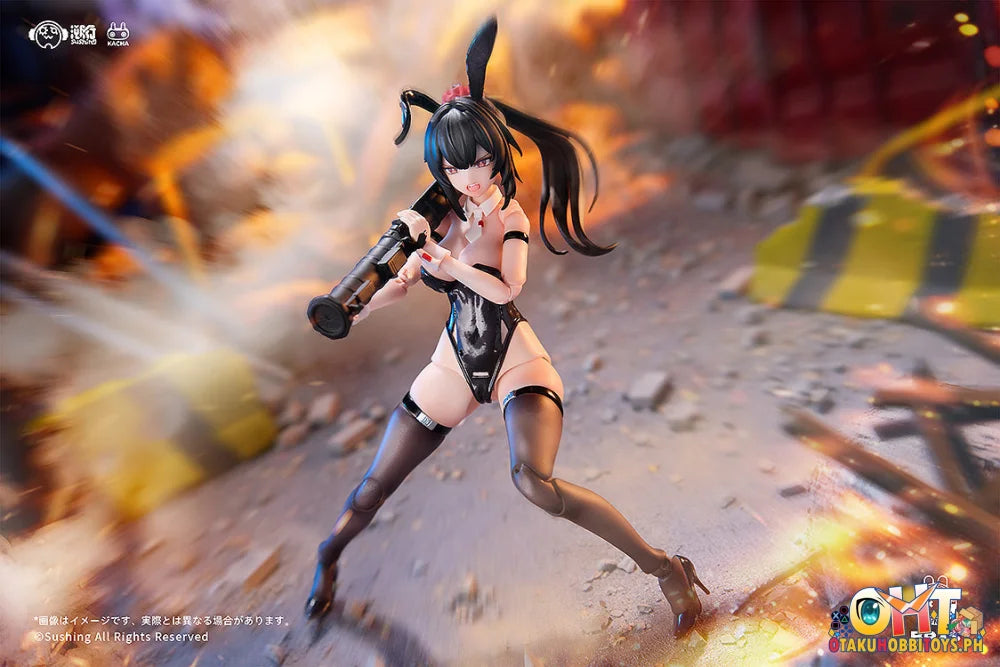 Sushing BUNNY RAPID ACTION SQUAD Attacker Runa 1/12 Articulated Figure Articulated Figure