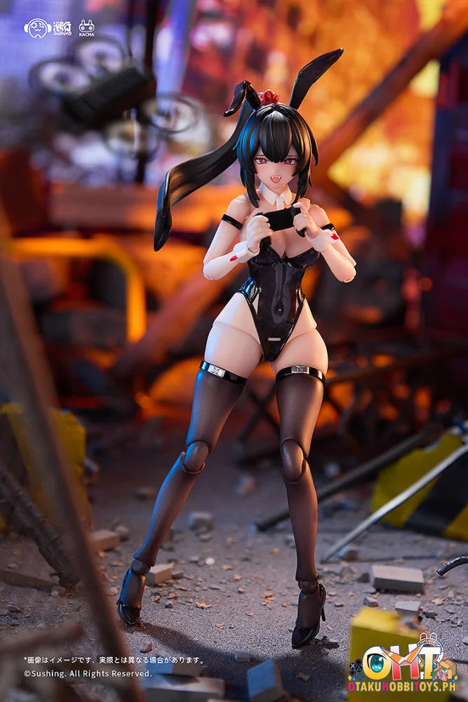 Sushing BUNNY RAPID ACTION SQUAD Attacker Runa 1/12 Articulated Figure Articulated Figure