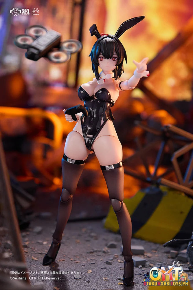 Sushing BUNNY RAPID ACTION SQUAD Attacker Runa 1/12 Articulated Figure Articulated Figure