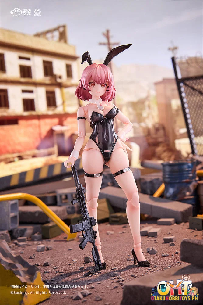 Sushing BUNNY RAPID ACTION SQUAD Commando Belka 1/12 Action Figure Articulated Figure