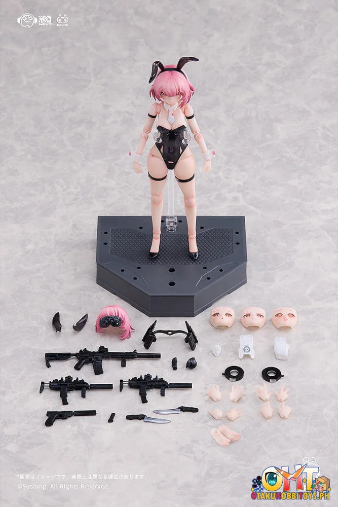 Sushing BUNNY RAPID ACTION SQUAD Commando Belka 1/12 Action Figure Articulated Figure