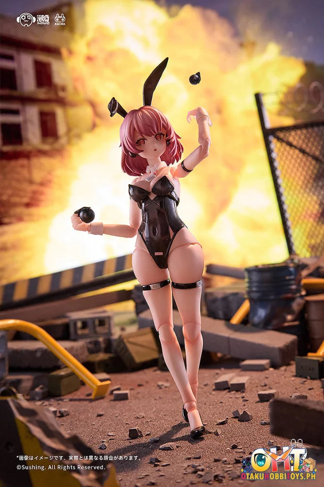 Sushing BUNNY RAPID ACTION SQUAD Commando Belka 1/12 Action Figure Articulated Figure