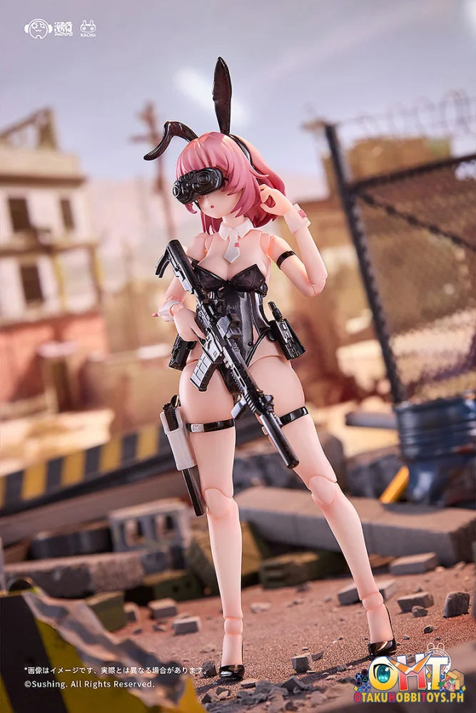 Sushing BUNNY RAPID ACTION SQUAD Commando Belka 1/12 Action Figure Articulated Figure