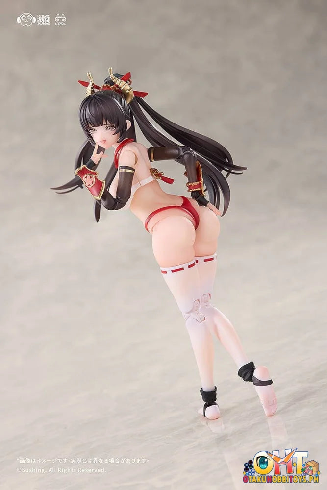 Sushing Combat priestess Sakura Uefuji 1/12 Articulated Figure Articulated Figure
