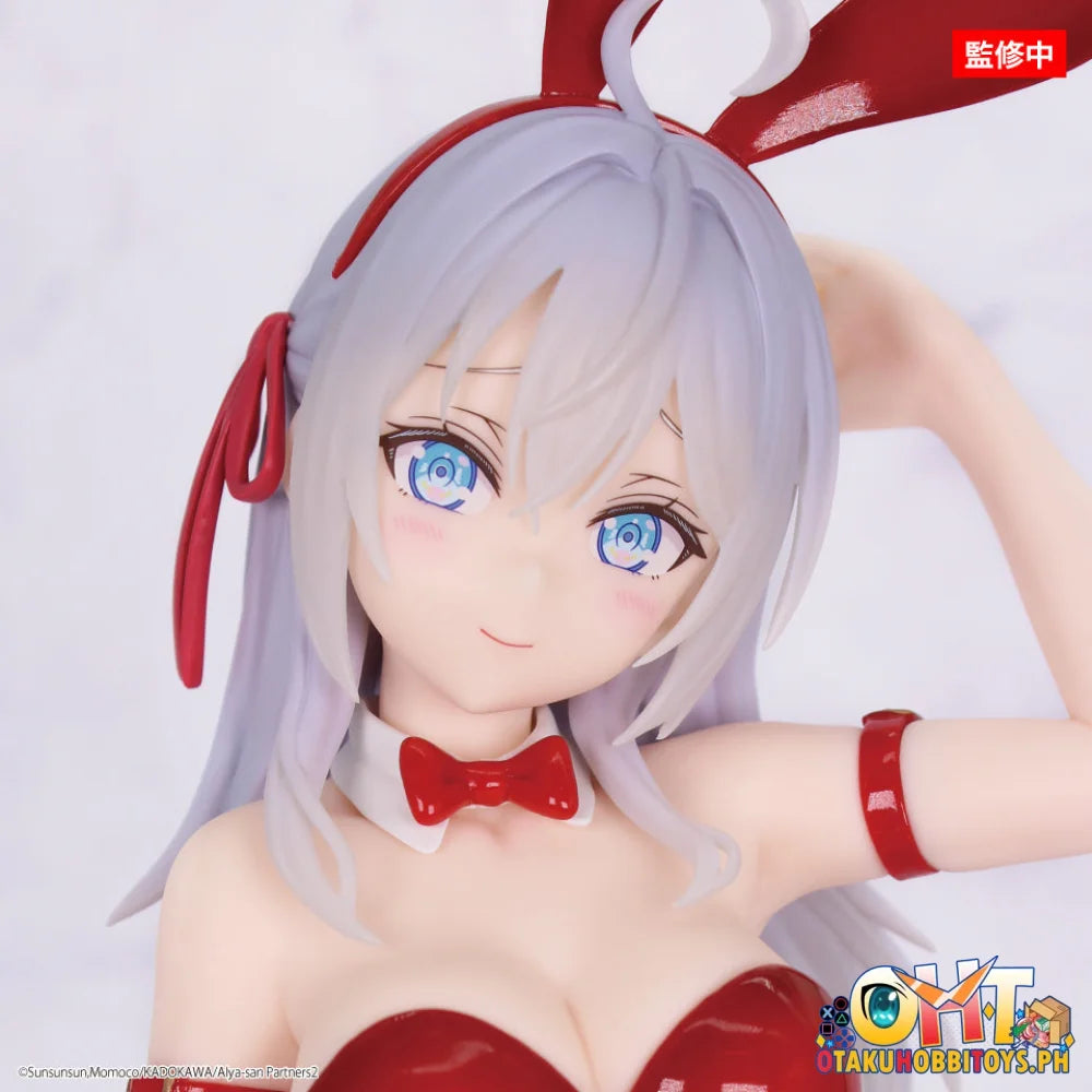 SYSTEM SERVICE Alya Sometimes Hides Her Feelings in Russian ONE-SEVENTH CARAT FIGURE ALYA BUNNY VER.RED