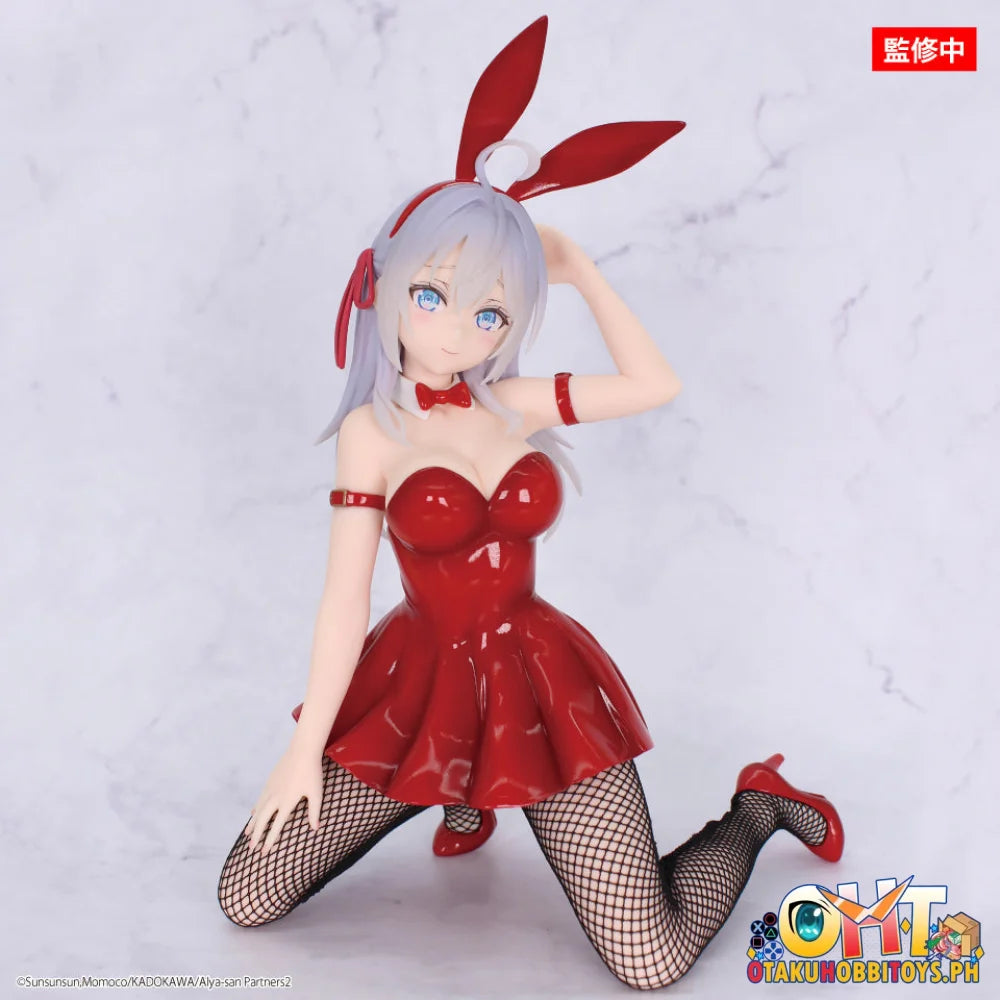 SYSTEM SERVICE Alya Sometimes Hides Her Feelings in Russian ONE-SEVENTH CARAT FIGURE ALYA BUNNY VER.RED