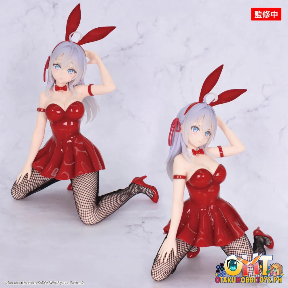 SYSTEM SERVICE Alya Sometimes Hides Her Feelings in Russian ONE-SEVENTH CARAT FIGURE ALYA BUNNY VER.RED