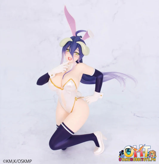 SYSTEM SERVICE OVERLORD ONE-SEVENTH CARAT FIGURE ALBEDO BUNNY WHITE VER.