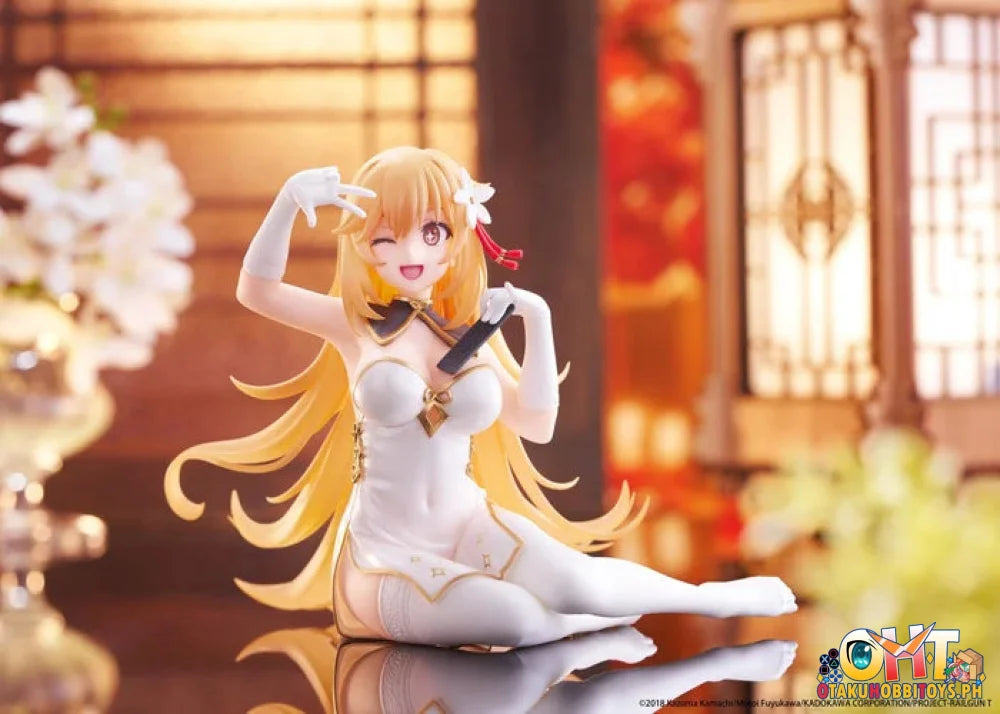 TAITO A Certain Scientific Railgun Desktop Cute Figure - Misaki Shokuho (Chinese Dress Ver.) Prize Figure