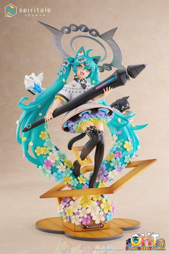 TAITO Character Vocal Series 01: Hatsune Miku Hatsune Miku × Naoki Saito “My Figure Making!” ~The Painter ver.~ 1/7