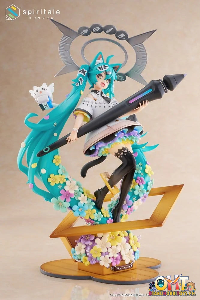 TAITO Character Vocal Series 01: Hatsune Miku Hatsune Miku × Naoki Saito “My Figure Making!” ~The Painter ver.~ 1/7