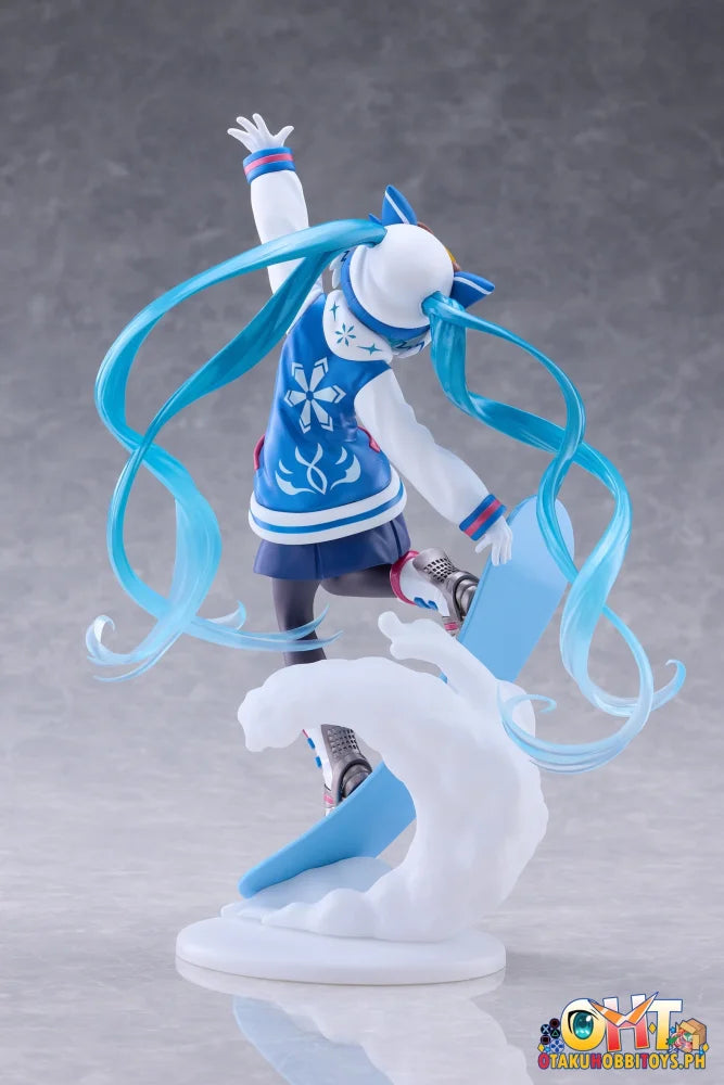 TAITO Character Vocal Series 01: Hatsune Miku Snow Miku AMP+ Figure - SNOW MIKU ALL STARS 2016 ver. - Prize Figure