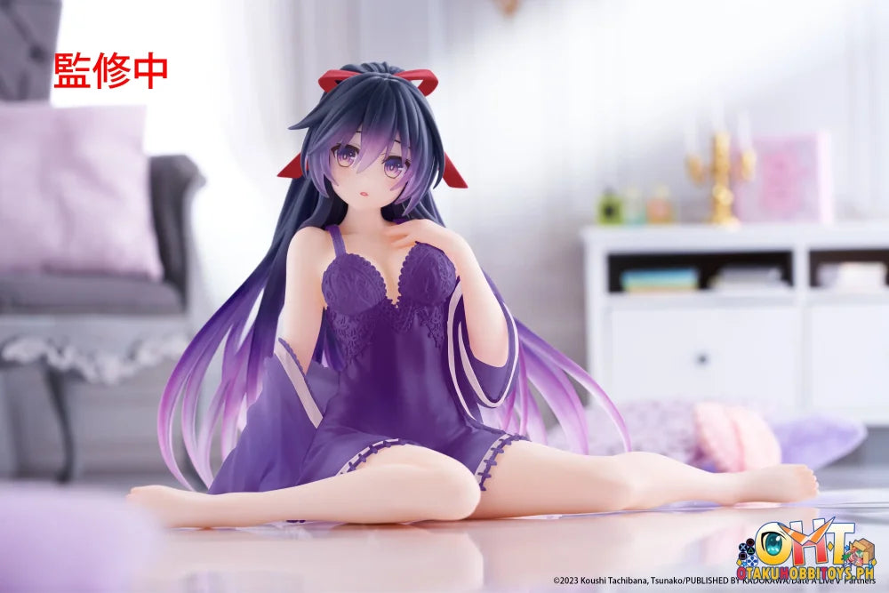 TAITO Date A Live V Desktop Cute Figure - Tohka Yatogami (Nightwear Ver.) Renewal Prize Figure