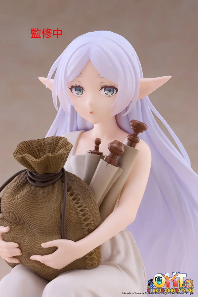 TAITO Frieren: Beyond Journey’s End Frieren Beyond Journey’s End Desktop Cute Figure - Frieren (In training Ver.)