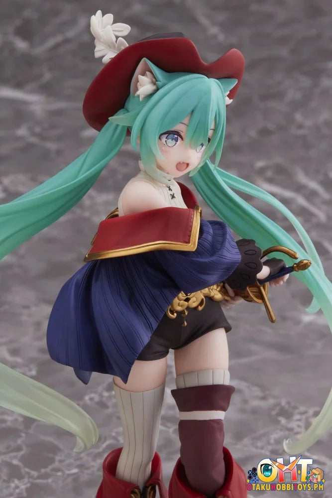 TAITO Hatsune Miku Wonderland Figure Puss in Boots Prize Figure