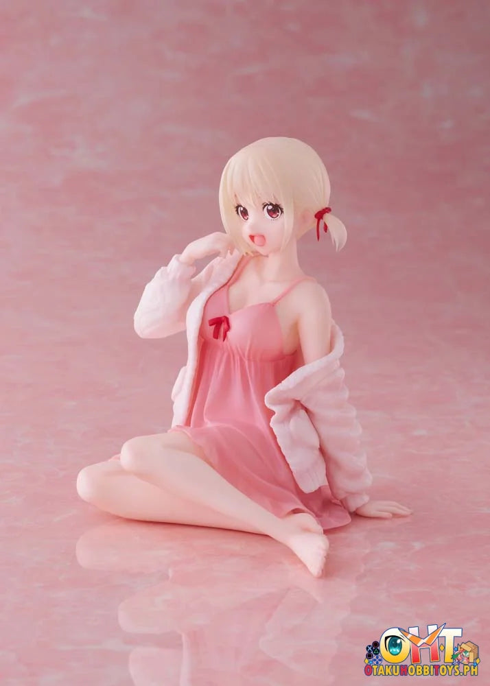 Taito Lycoris Recoil Desktop Cute Figure Chisato Nishikigi Roomwear Ver. Prize