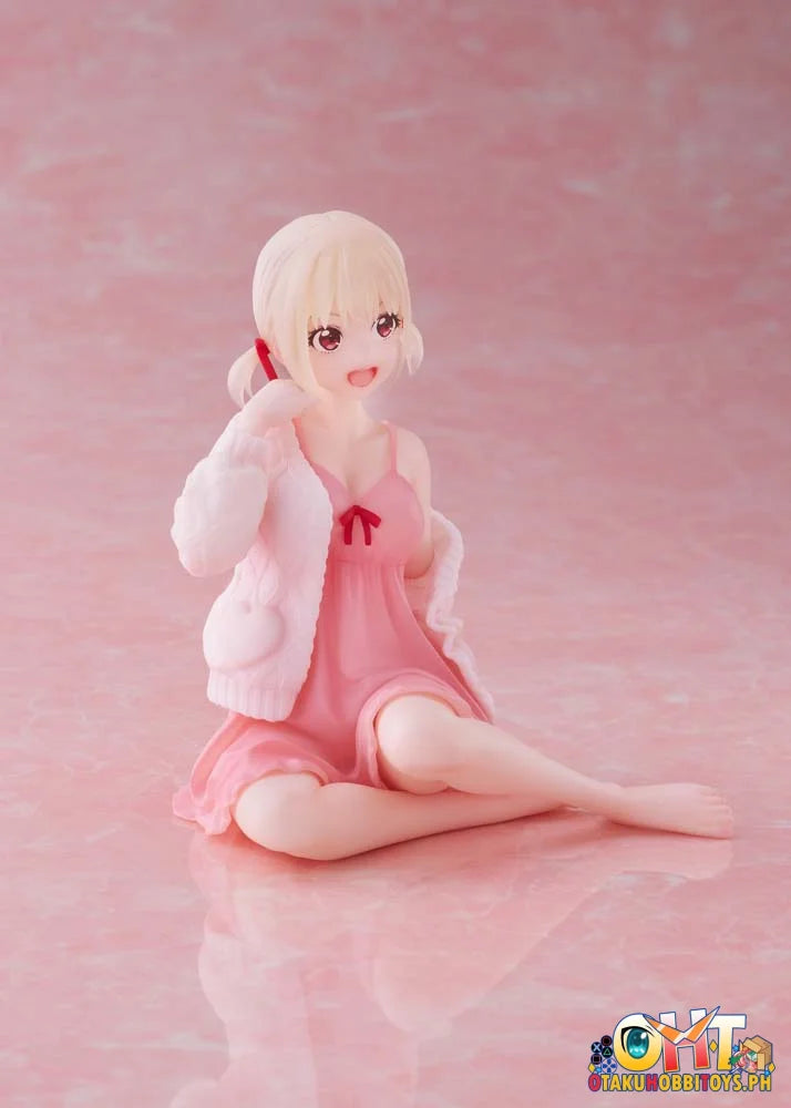 Taito Lycoris Recoil Desktop Cute Figure Chisato Nishikigi Roomwear Ver. Prize