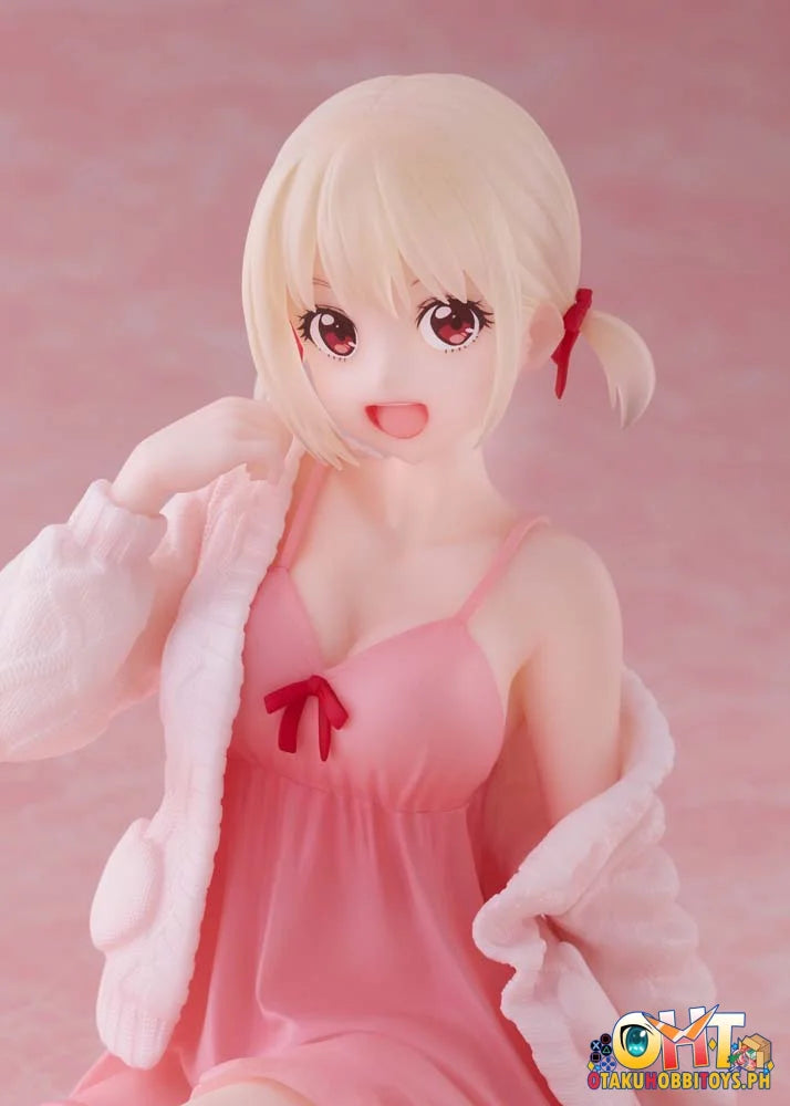 Taito Lycoris Recoil Desktop Cute Figure Chisato Nishikigi Roomwear Ver. Prize