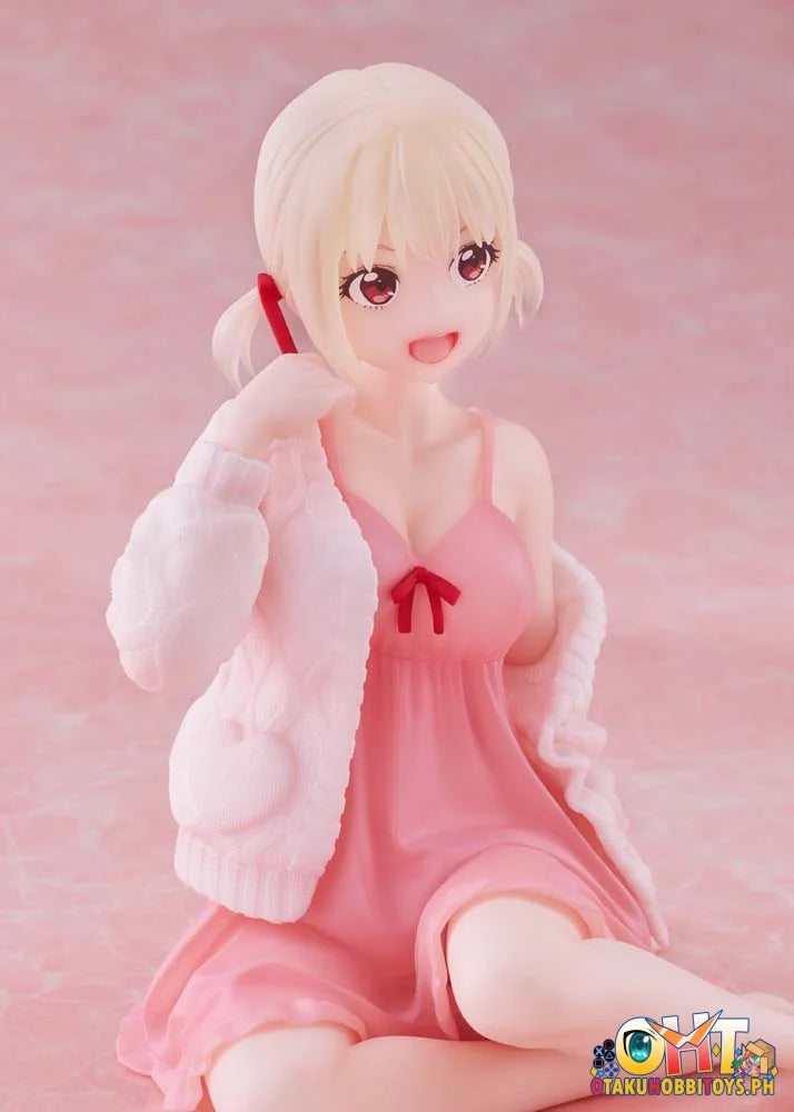 Taito Lycoris Recoil Desktop Cute Figure Chisato Nishikigi Roomwear Ver. Prize