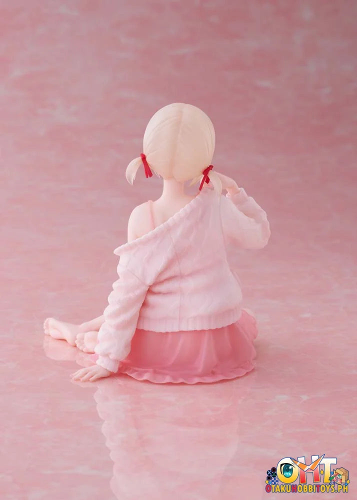 Taito Lycoris Recoil Desktop Cute Figure Chisato Nishikigi Roomwear Ver. Prize