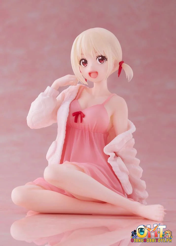Taito Lycoris Recoil Desktop Cute Figure Chisato Nishikigi Roomwear Ver. Prize