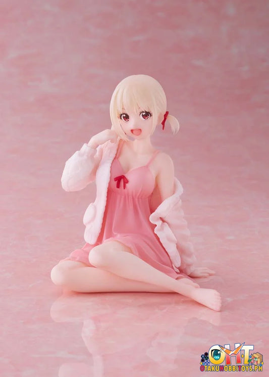 Taito Lycoris Recoil Desktop Cute Figure Chisato Nishikigi Roomwear Ver. Prize