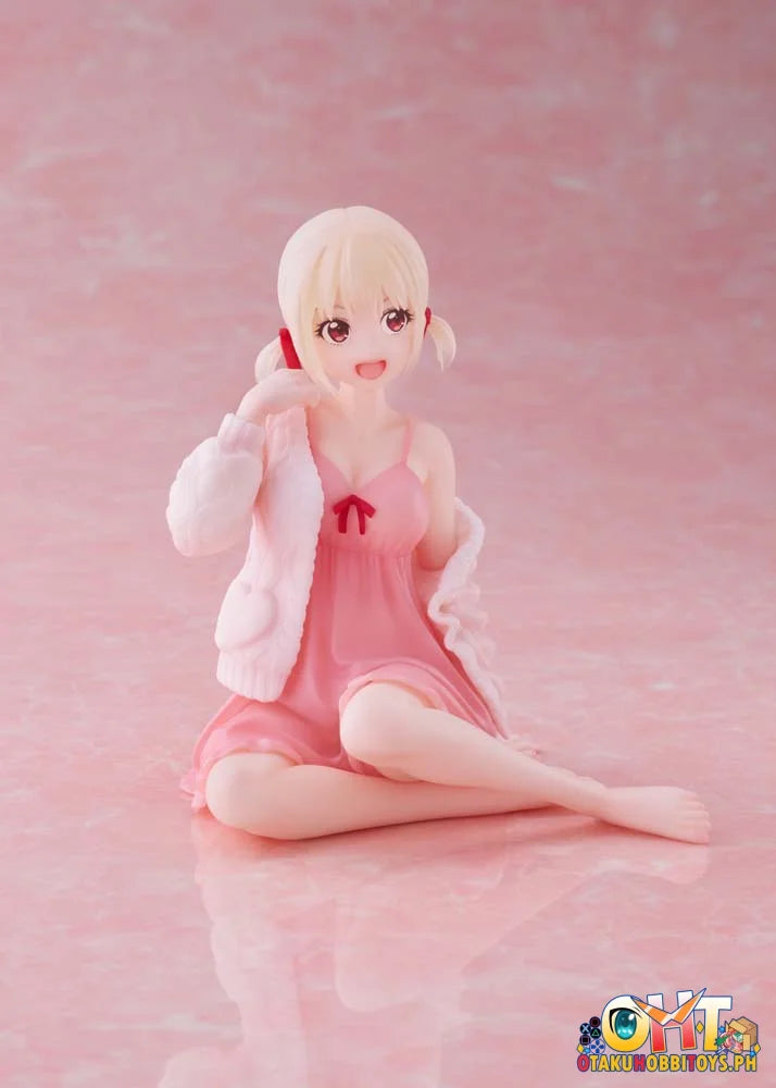 Taito Lycoris Recoil Desktop Cute Figure Chisato Nishikigi Roomwear Ver. Prize