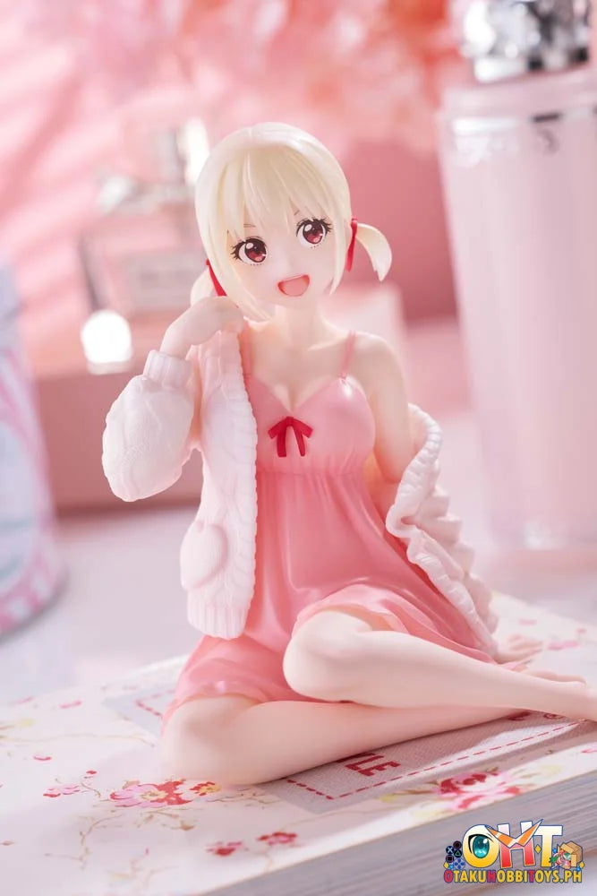 Taito Lycoris Recoil Desktop Cute Figure Chisato Nishikigi Roomwear Ver. Prize