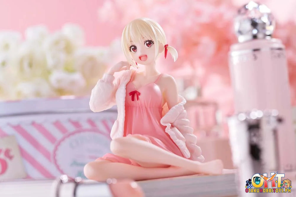 Taito Lycoris Recoil Desktop Cute Figure Chisato Nishikigi Roomwear Ver. Prize