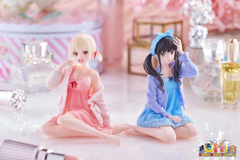 Taito Lycoris Recoil Desktop Cute Figure Chisato Nishikigi Roomwear Ver. Prize