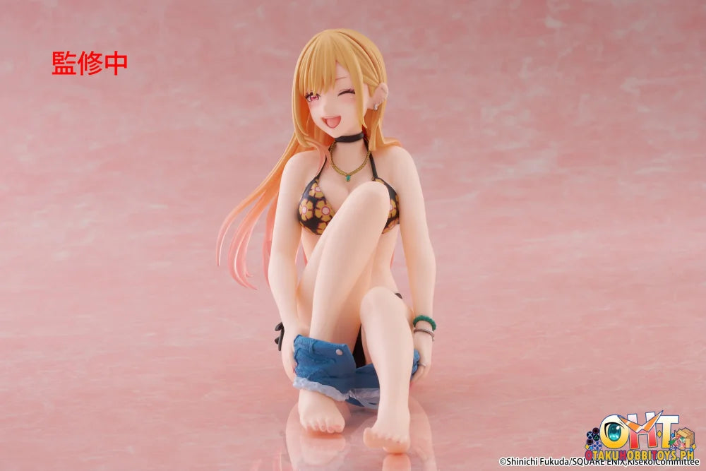 TAITO My Dress-Up Darling Desktop Cute Figure - Marin Kitagawa (Measured Swimsuit Ver.) - Prize Figure