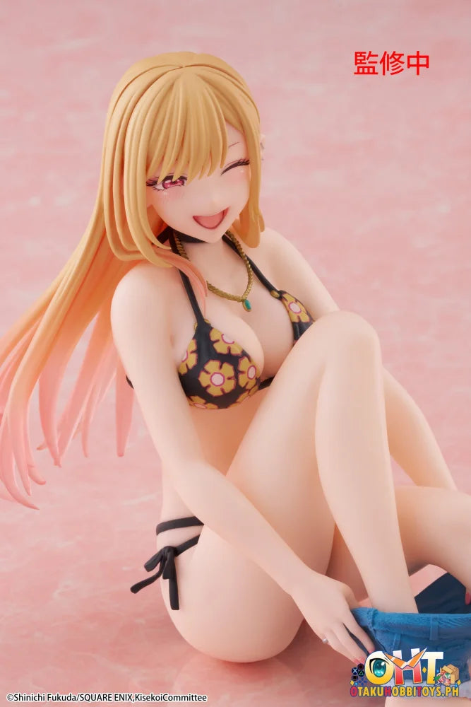 TAITO My Dress-Up Darling Desktop Cute Figure - Marin Kitagawa (Measured Swimsuit Ver.) - Prize Figure