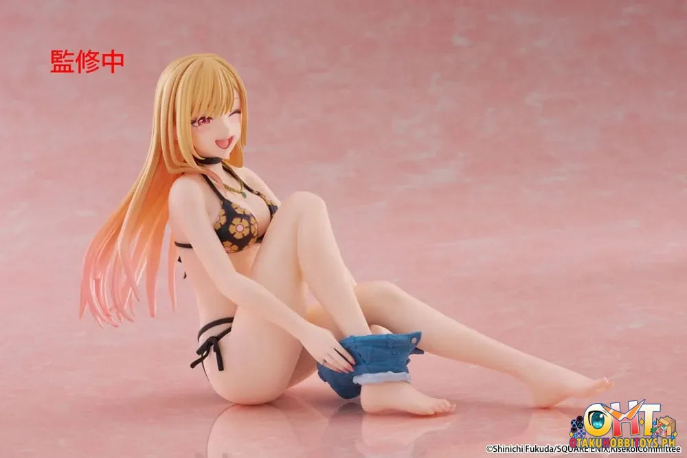 TAITO My Dress-Up Darling Desktop Cute Figure - Marin Kitagawa (Measured Swimsuit Ver.) Prize Figure