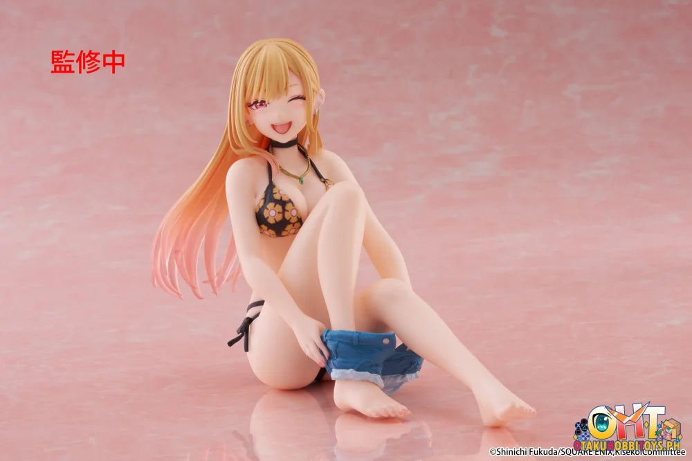 TAITO My Dress-Up Darling Desktop Cute Figure - Marin Kitagawa (Measured Swimsuit Ver.) - Prize Figure