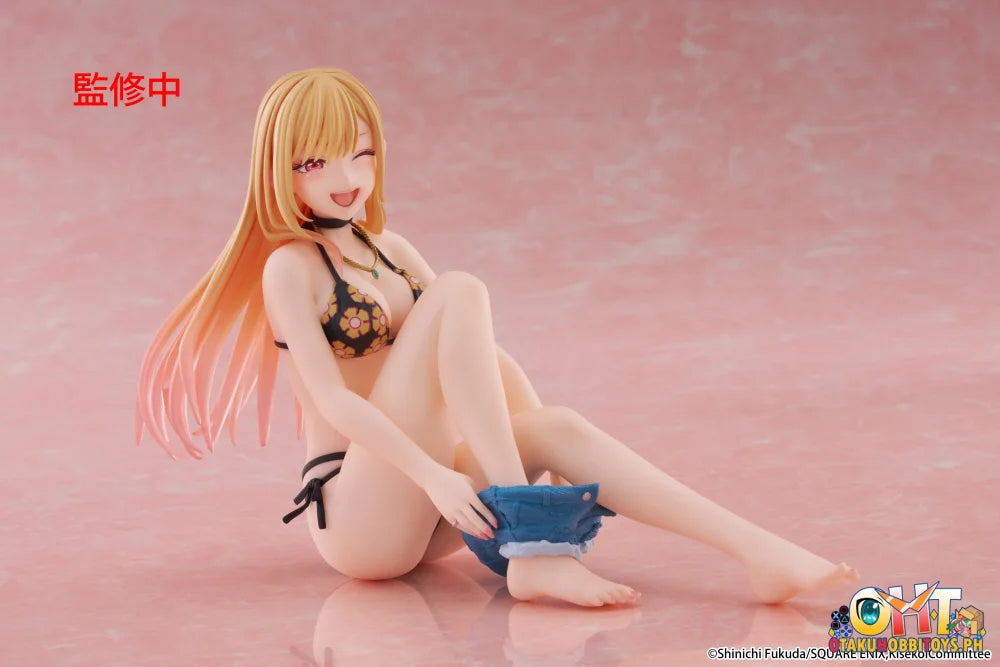 TAITO My Dress-Up Darling Desktop Cute Figure - Marin Kitagawa (Measured Swimsuit Ver.) - Prize Figure