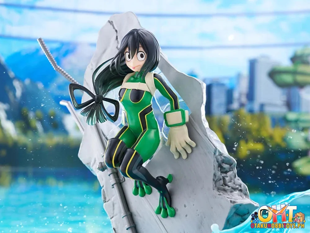 Taito My Hero Academia Dressta Statue Figure - Tsuyu Asui Prize