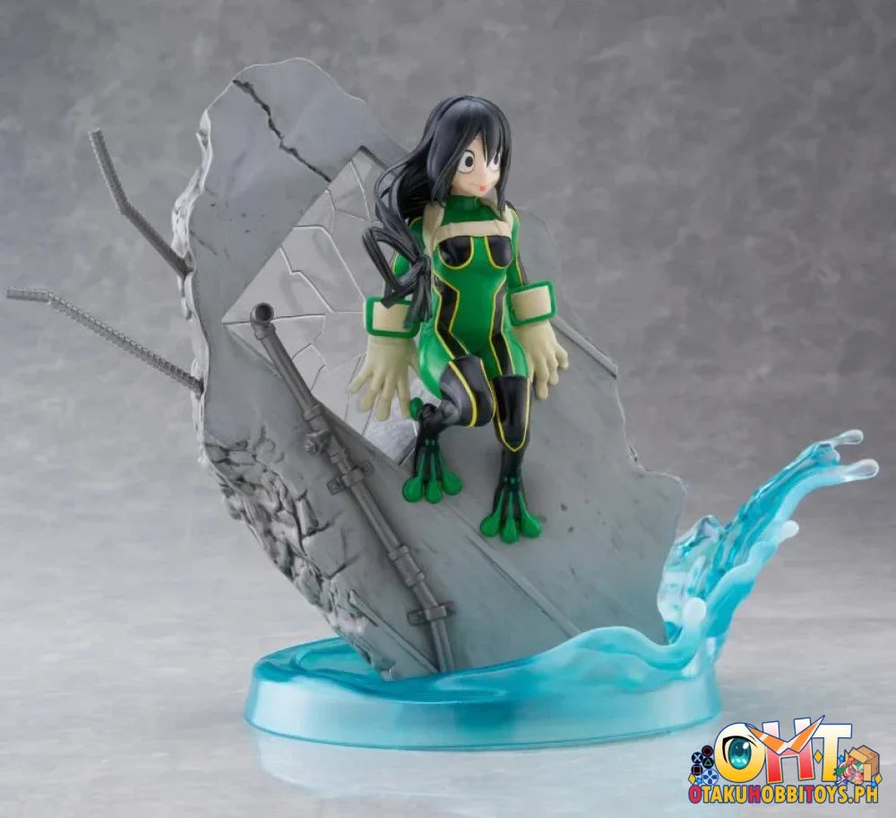 Taito My Hero Academia Dressta Statue Figure - Tsuyu Asui Prize