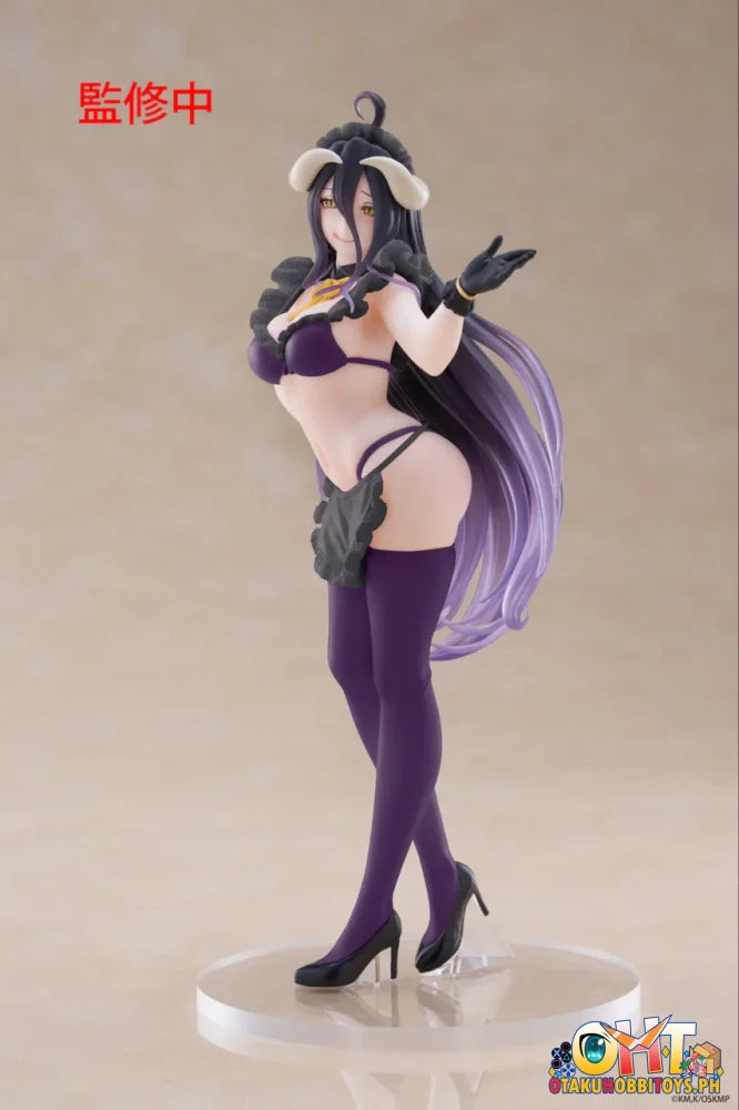 Taito Overlord Coreful Figure - Albedo (Maid Ver.) Renewal Edition Prize