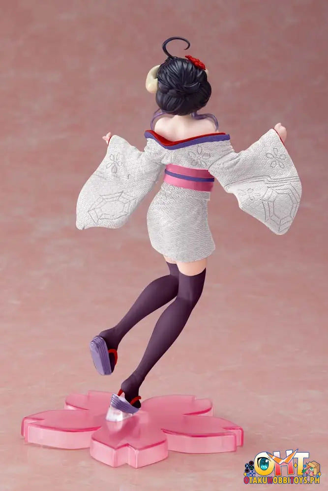 Taito Overlord Coreful Figure Albedo Sakura Kimono Ver. Renewal Edition Prize