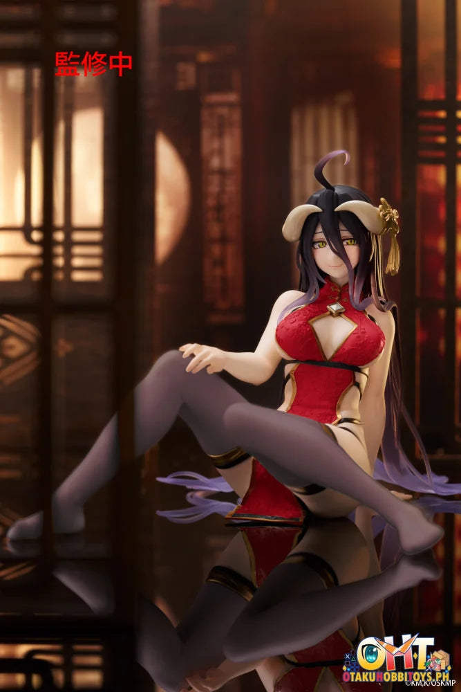 TAITO Overlord Desktop Cute Figure - Albedo (Chinese Dress Ver.) Renewal Prize Figure