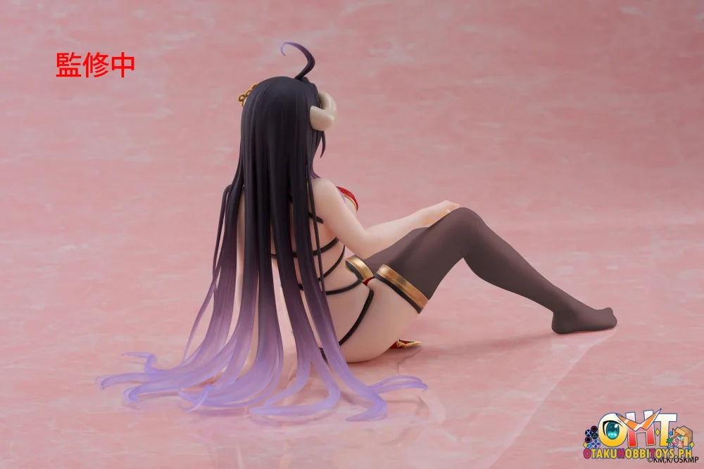 TAITO Overlord Desktop Cute Figure - Albedo (Chinese Dress Ver.) Renewal Prize Figure