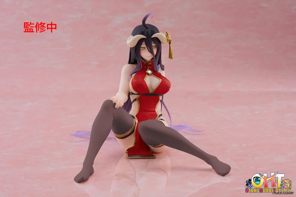 TAITO Overlord Desktop Cute Figure - Albedo (Chinese Dress Ver.) Renewal Prize Figure