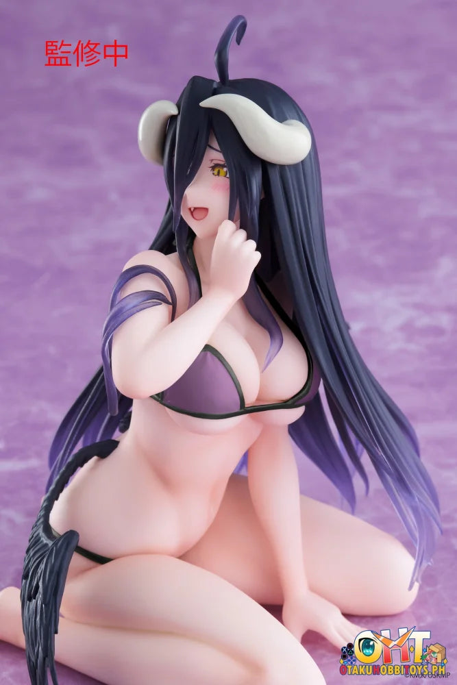 Taito Overlord Desktop Cute Figure - Albedo (Swimsuit Ver.) Renewal Edition Scale
