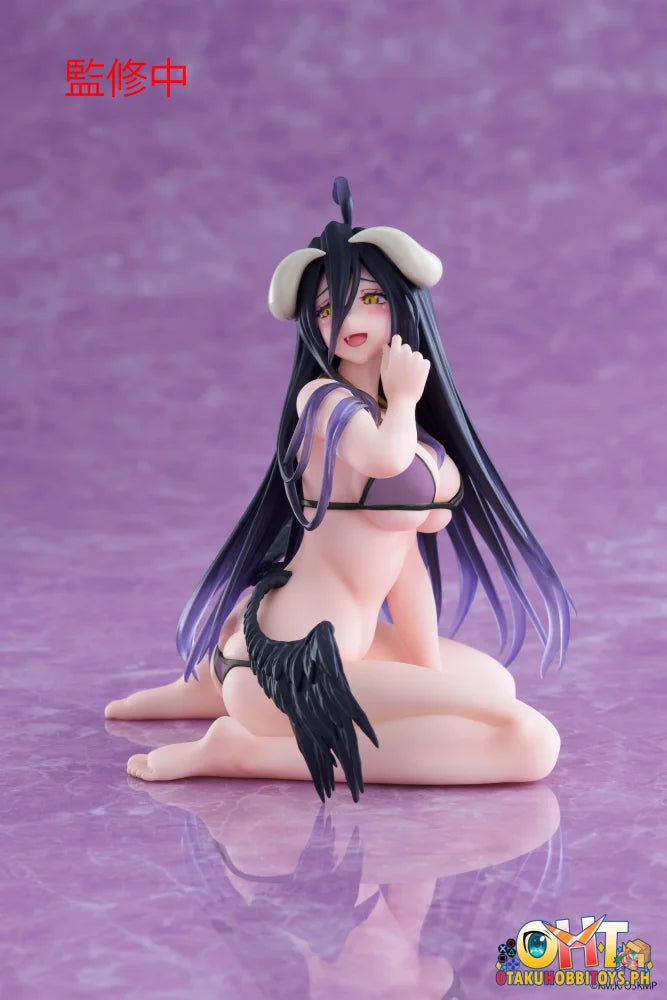 Taito Overlord Desktop Cute Figure - Albedo (Swimsuit Ver.) Renewal Edition Scale