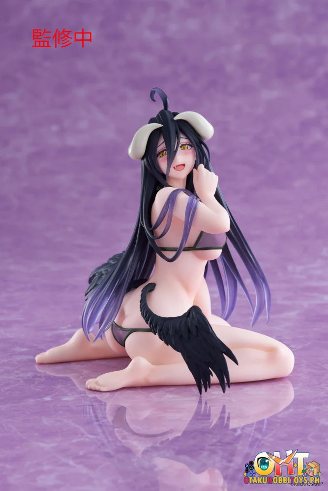 Taito Overlord Desktop Cute Figure - Albedo (Swimsuit Ver.) Renewal Edition Scale