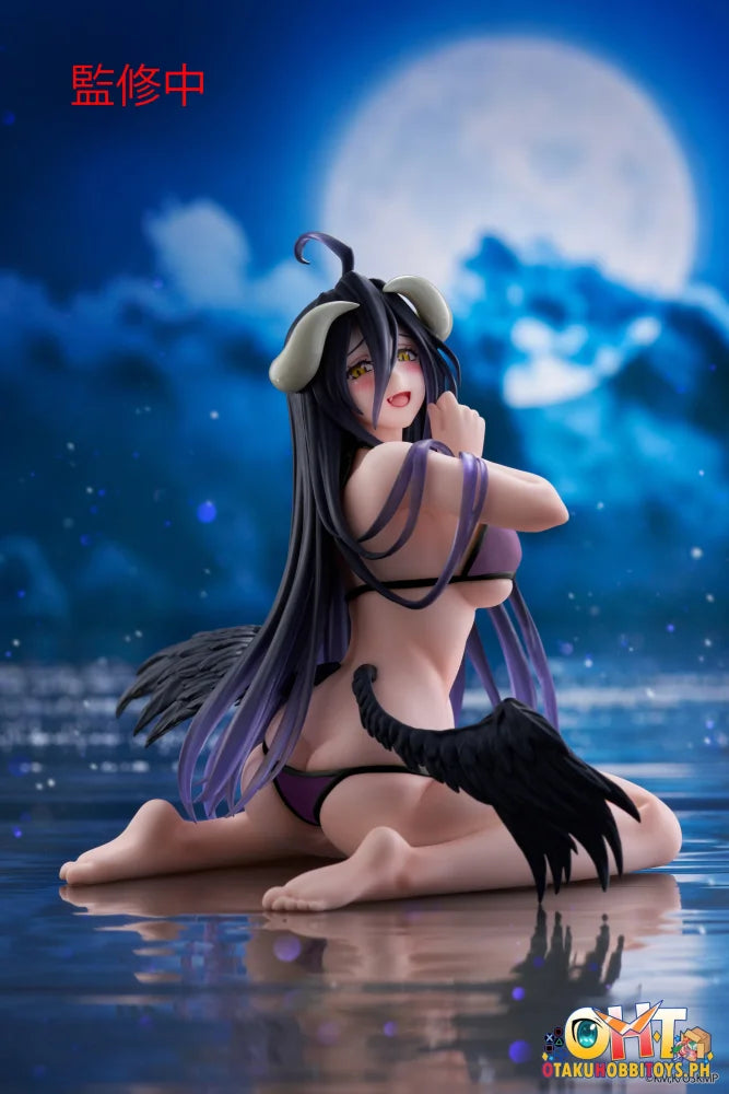 Taito Overlord Desktop Cute Figure - Albedo (Swimsuit Ver.) Renewal Edition Scale