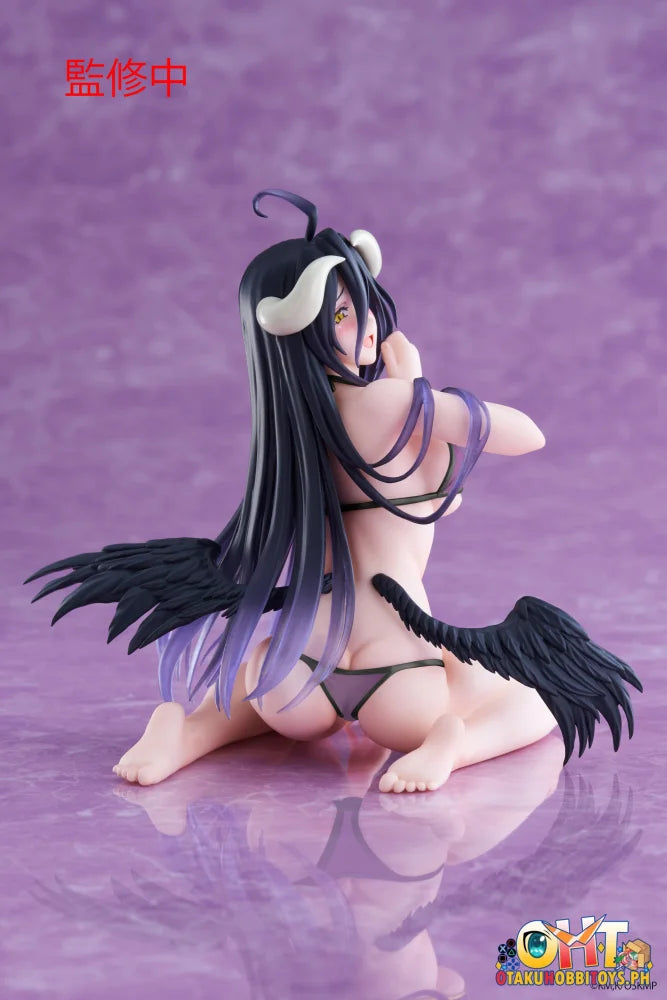 Taito Overlord Desktop Cute Figure - Albedo (Swimsuit Ver.) Renewal Edition Scale