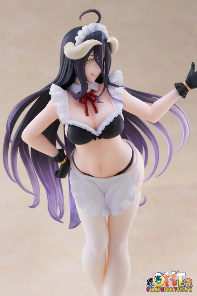 Taito Overlord Iv Coreful Figure Albedo Maid Ver. Prize